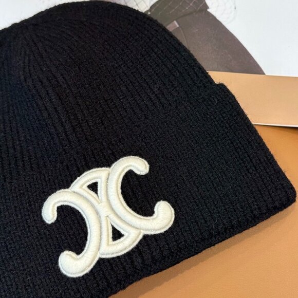 Celine ribbed high-elasticity knit cap - Picture 4 of 5